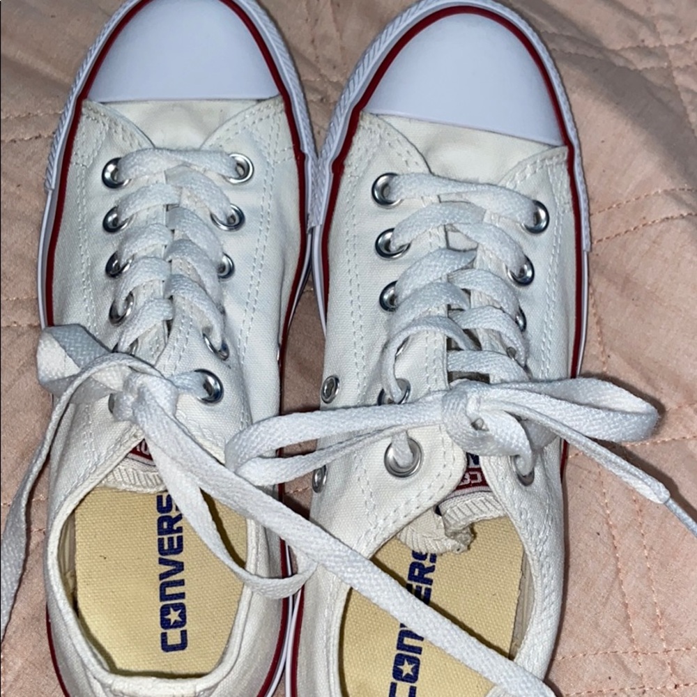 White Converse